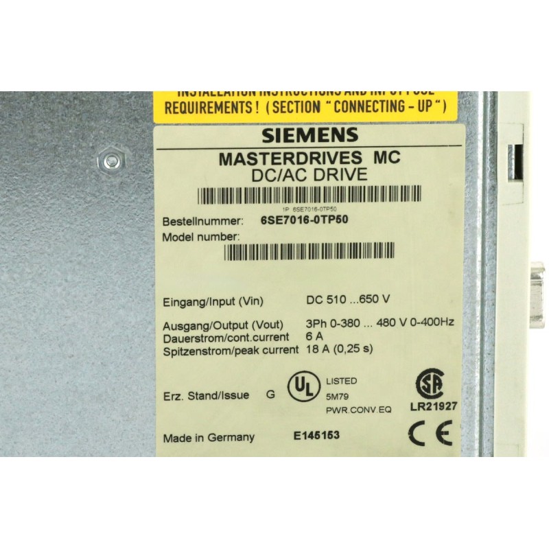 6SE7016-0TP50